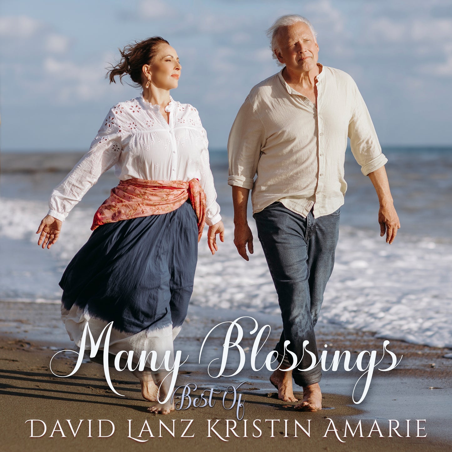 "Many Blessings - Best of" Kristin Amarie and David Lanz - FREE Shipping! PHYSICAL CD
