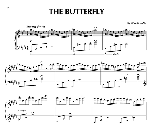 The Butterfly - Sheet Music