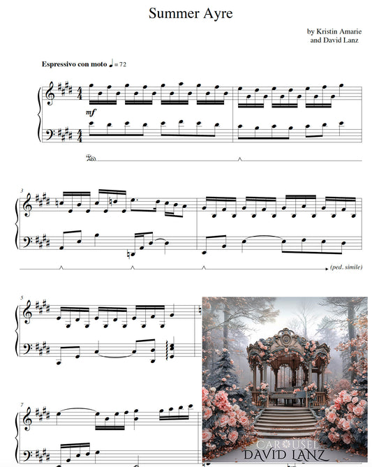 Summer Ayre [sheet music + mp3]